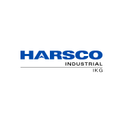 Logotipo de Harsco. Aliado Comercial de Punto & Chroma, Branding Haus.