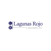 Logotipo de Lagunas Rojo y Asociados S.C.. Aliado Comercial de Punto & Chroma, Branding Haus.