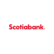 Logotipo de Scotiabank. Aliado Comercial de Punto & Chroma, Branding Haus.