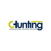 Logotipo de cHunting. Aliado Comercial de Punto & Chroma, Branding Haus.