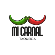 Logotipo de Mi Carnal. Aliado Comercial de Punto & Chroma, Branding Haus.