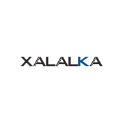 Logotipo de XALALKA. Aliado Comercial de Punto & Chroma, Branding Haus.