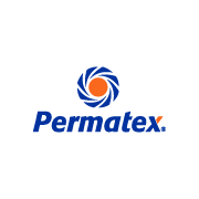 Logotipo de Permatex. Aliado Comercial de Punto & Chroma, Branding Haus.