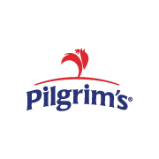 Logotipo de Pilgrim's Pride. Aliado Comercial de Punto & Chroma, Branding Haus.